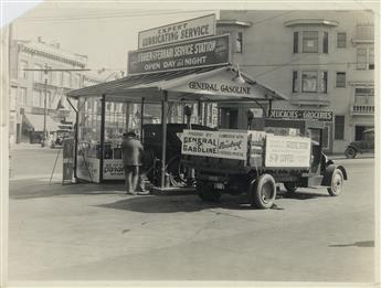 (TRANSPORTATION--BUSES AND TRUCKS) Approx. 105 photos depicting a variety of transportation methods, from tourist buses to trucks.